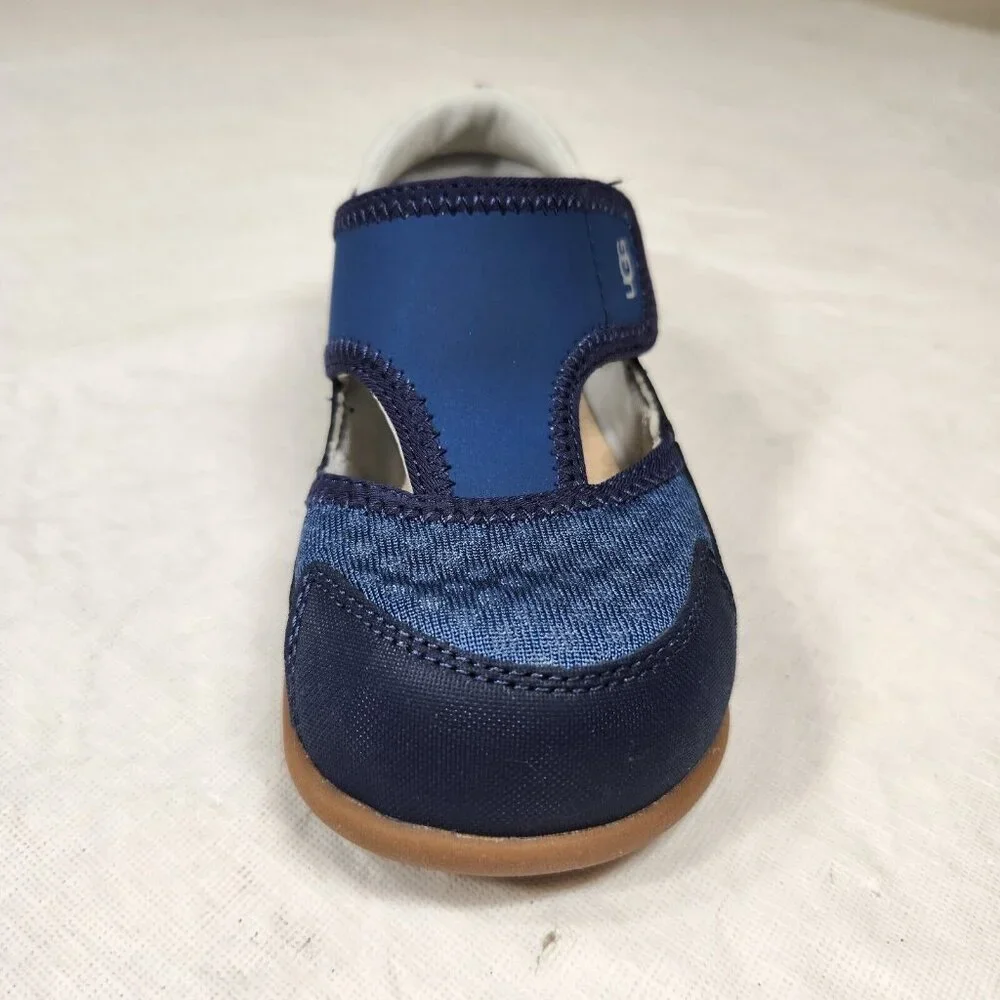 UGG Kids Toddler Girls Size 10 Low Top Closed Toe Shoes Hook Loop Closure 348 - Picture 7 of 12